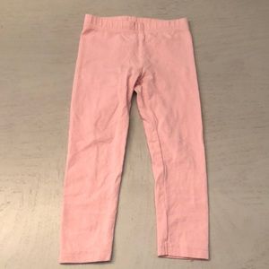 Toddler Girl’s Pink Leggings